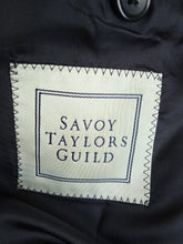 Load image into Gallery viewer, SAVOY TAYLORS GUILD Men&#39;s Grey Wool Striped Suit Jacket &amp; Trousers Size UK44
