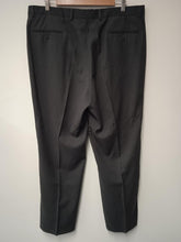 Load image into Gallery viewer, WILLERBY SMITH Men&#39;s Grey Straight Leg Zip-Fly 4-Pocket Suit Trousers Size UK46
