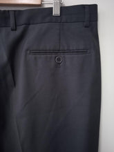 Load image into Gallery viewer, WILLERBY SMITH Men&#39;s Grey Straight Leg Zip-Fly 4-Pocket Suit Trousers Size UK46
