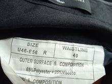 Load image into Gallery viewer, WILLERBY SMITH Men&#39;s Grey Straight Leg Zip-Fly 4-Pocket Suit Trousers Size UK46
