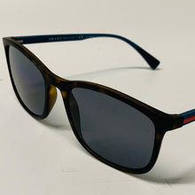 Load image into Gallery viewer, PRADA Brown Ladies PRZ Polarized SPS01T Square Tortoiseshell Sunglasses
