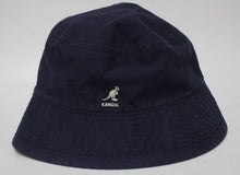 Load image into Gallery viewer, KANGOL Men&#39;s Navy Blue Cotton Drill Lahinch Bucket Hat Size Large NEW
