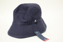 Load image into Gallery viewer, KANGOL Men&#39;s Navy Blue Cotton Drill Lahinch Bucket Hat Size Large NEW
