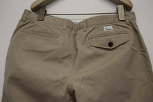 Load image into Gallery viewer, FRED PERRY Beige Cotton Regular Fit Straight Leg Chino Trousers W32 L30
