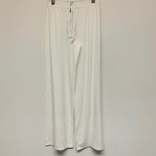 Load image into Gallery viewer, KAREN MILLEN White Ladies Wide Leg Lounge Pant Dress Pants Trousers UK 8 NEW
