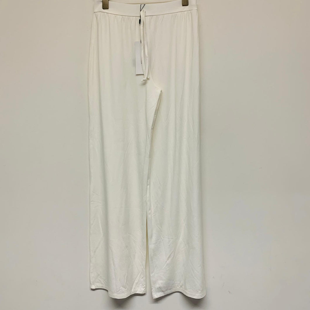 KAREN MILLEN White Ladies Wide Leg Lounge Pant Dress Pants Trousers UK 8 NEW
