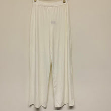 Load image into Gallery viewer, KAREN MILLEN White Ladies Wide Leg Lounge Pant Dress Pants Trousers UK 8 NEW
