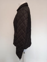 Load image into Gallery viewer, FRENCH CONNECTION Ladies Black Long Sleeve Quilted Jacket Approx. Size M
