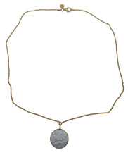 Load image into Gallery viewer, TOM WOOD Cameo Clytia Pendant Necklace Sterling Silver Gold Plated OS NEW RRP430
