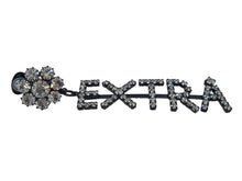 Load image into Gallery viewer, ASHLEY WILLIAMS Ladies Silver Crystal Extra Clip On Earrings OS RRP150 NEW

