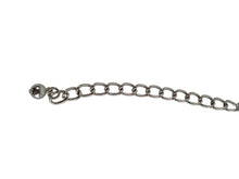 Load image into Gallery viewer, KENNETH JAY LANE Ladies Silver Pave Crystal Chain Link Necklace One Size NEW
