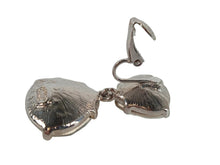 Load image into Gallery viewer, KENNETH JAY LANE Ladies Silver Rhodium Crystal Drop Clip-On Earrings OS NEW
