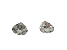 Load image into Gallery viewer, KENNETH JAY LANE Silver Rhodium Crystal Drop Clip-On Earrings One Size NEW
