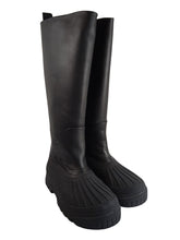 Load image into Gallery viewer, AXEL ARIGATO Ladies Black Leather Knee-High Cryo Boots Size UK2.5 RRP380 NEW
