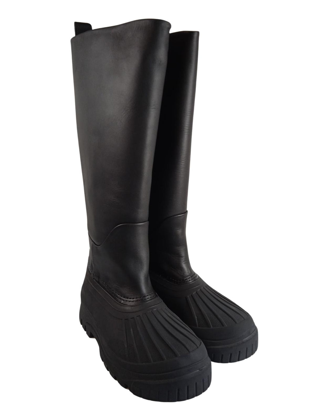 AXEL ARIGATO Ladies Black Leather Knee-High Cryo Boots Size UK2.5 RRP380 NEW