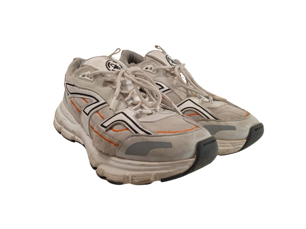 AXEL ARIGATO Men's White & Orange Marathon R-Trail Trainers Size UK9 RRP210