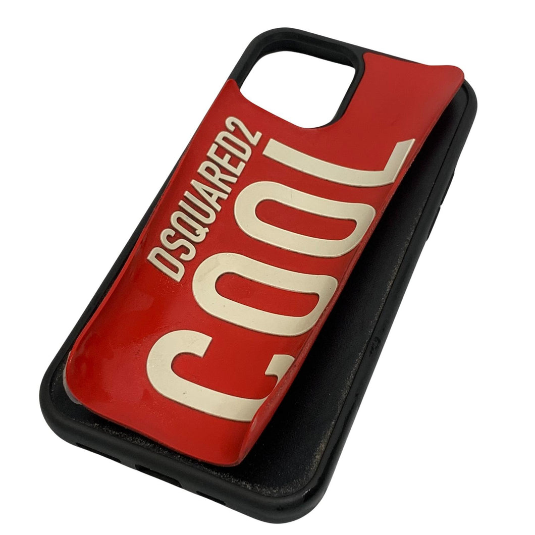 DSQUARED2 DSQ2 Cool Red 12 Pro Smartphone iPhone Bumper Phone Case NEW RRP 75