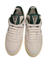 Load image into Gallery viewer, BALLY Ladies Riweira White/Kelly Green Leather Low Sneakers EU35 UK2 NEW RRP490
