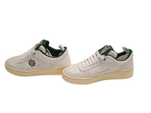 Load image into Gallery viewer, BALLY Ladies Riweira White/Kelly Green Leather Low Sneakers EU35 UK2 NEW RRP490
