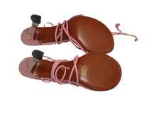 Load image into Gallery viewer, ROTATE x MANU ATELIER Ladies Evelina 100 Pink Leather Sandals EU41 UK8 RRP 325
