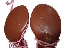 Load image into Gallery viewer, ROTATE x MANU ATELIER Ladies Evelina 100 Pink Leather Sandals EU41 UK8 RRP 325
