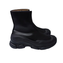 Load image into Gallery viewer, NEW STANDARD Boot Black Sense Ankle Trainer Bootie Leather UK3.5 NEW RRP 505
