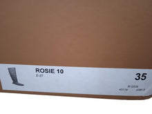 Load image into Gallery viewer, GIA x RHW Ladies Rosie 10 Brown Faux Leather Thigh High Boots UK2 NEW RRP650
