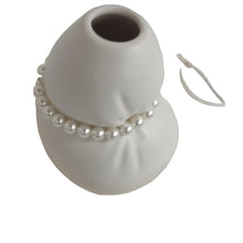 Load image into Gallery viewer, COMPLETED WORKS Vases Faux Pearls Ceramic Home Décor Small Vase NEW RRP 125
