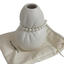 Load image into Gallery viewer, COMPLETED WORKS Vases Faux Pearls Ceramic Home Décor Small Vase NEW RRP 125
