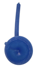 Load image into Gallery viewer, LEX POTT Tallow Royal Blue Round Handle Flat Base Wax Candle One Size NEW RRP50
