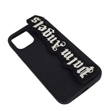Load image into Gallery viewer, PALM ANGELS Black Phone Cases Pa Logo Lettering iPhone 12 Pro Case NEW RRP 100

