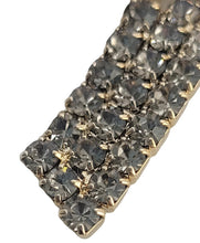 Load image into Gallery viewer, ROSANTICA Drop Earrings Eiffel Tower Stud Back Gold Tone Crystal NEW RRP210
