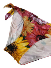Load image into Gallery viewer, DOLCE &amp; GABBANA Pink Floral Bikini Set Carretto Side Tie Bottoms L NEW RRP 465
