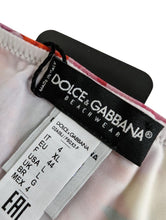Load image into Gallery viewer, DOLCE &amp; GABBANA Pink Floral Bikini Set Carretto Side Tie Bottoms L NEW RRP 465
