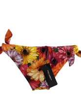 Load image into Gallery viewer, DOLCE &amp; GABBANA Pink Floral Bikini Set Carretto Side Tie Bottoms L NEW RRP 465
