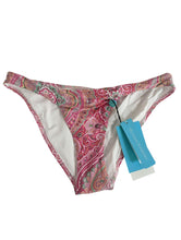 Load image into Gallery viewer, MELISSA ODABASH Pink Paisley Bikini Bottoms Barbados UK10 NEW RRP 115
