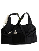 Load image into Gallery viewer, PE NATION Black Sports Bras Take Charge Top Animal Print Top M NEW RRP 100
