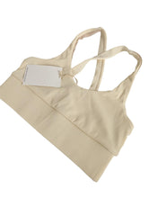Load image into Gallery viewer, ABYSSE Neutrals Performance T-Shirts Sunn Crop Top Raceback Size S NEW RRP 90
