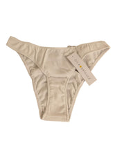 Load image into Gallery viewer, GIL RODRIGUEZ Beige Bikini Bottoms Baby Rib Bried Size XS NEW RRP 70
