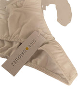 Load image into Gallery viewer, GIL RODRIGUEZ Beige Bikini Bottoms Baby Rib Bried Size XS NEW RRP 70
