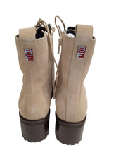 Load image into Gallery viewer, BY FAR Ladies Cobain 60 Suede Zip Platform Boots Beige EU37 UK4 NEW RRP530
