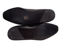 Load image into Gallery viewer, BY FAR Ladies Molly Black Semi-Patent Leather Ballet Flats EU38 UK5 NEW RRP295
