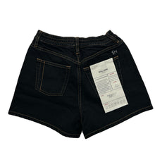 Load image into Gallery viewer, STILL HERE Black Denim Shorts Size 25 NEW RRP 140
