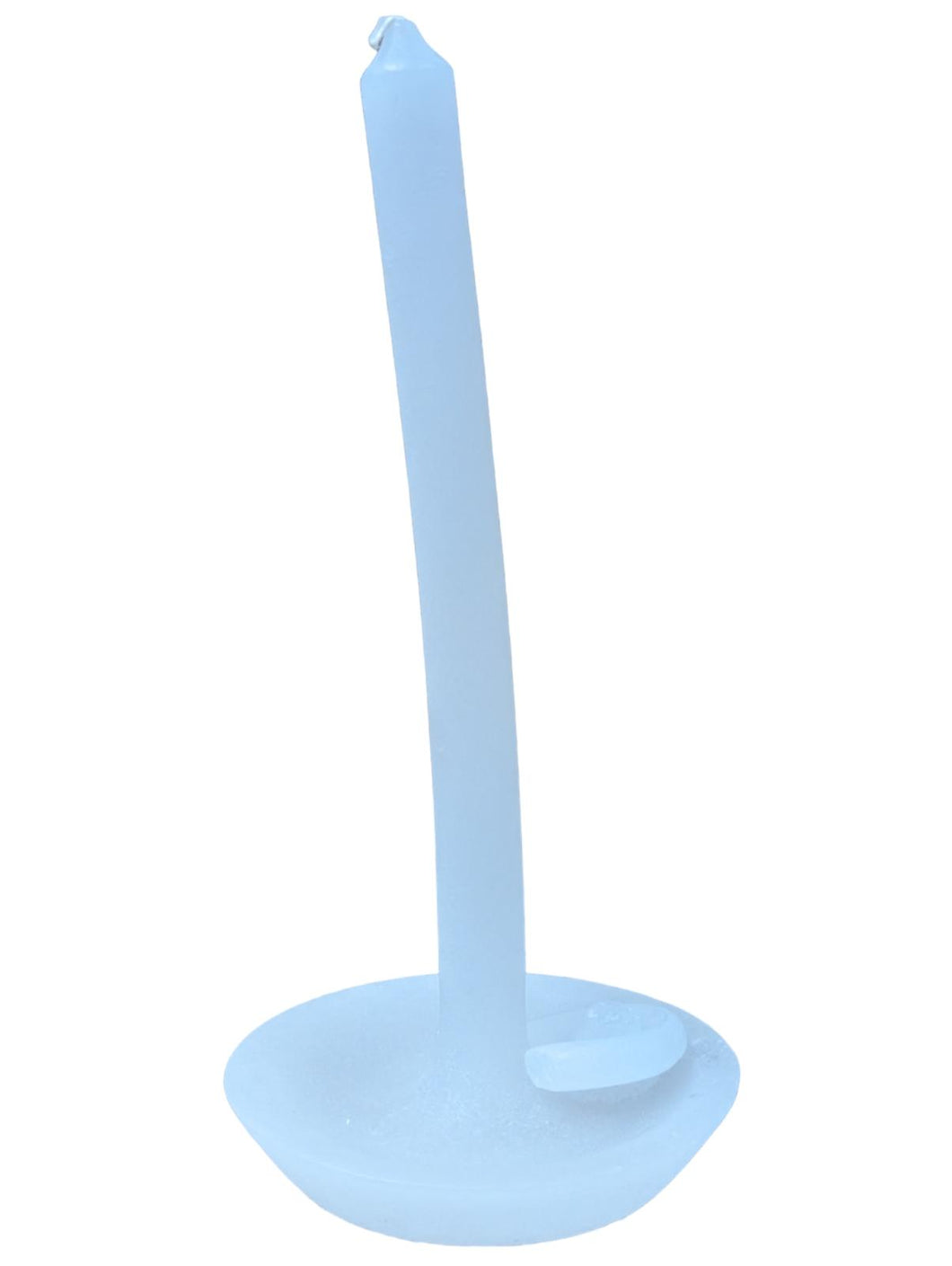 TALLOW CANDLE Classic Carry Holder Wax Light Blue Candle Stick Holder NEW