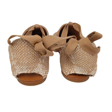Load image into Gallery viewer, CASTANER Ladies Light Brown Suede Gala Ankle Tie Sandals EU35 UK2 RRP90 NEW
