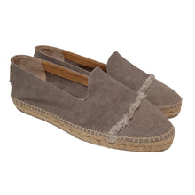 Load image into Gallery viewer, CASTANER Ladies Grey Canvas Kai Flat Espadrille Shoes EU41 UK8 RRP85 NEW
