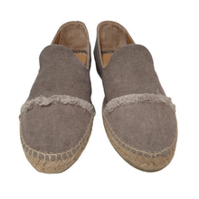 Load image into Gallery viewer, CASTANER Ladies Grey Canvas Kai Flat Espadrille Shoes EU41 UK8 RRP85 NEW
