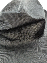 Load image into Gallery viewer, RUSLAN BAGINSKIY Black Hats Mono Embellshed Cowboy Hat Size M NEW RRP 275

