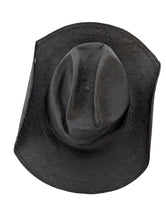 Load image into Gallery viewer, RUSLAN BAGINSKIY Black Hats Mono Embellshed Cowboy Hat Size M NEW RRP 275
