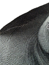 Load image into Gallery viewer, RUSLAN BAGINSKIY Black Hats Mono Embellshed Cowboy Hat Size M NEW RRP 275
